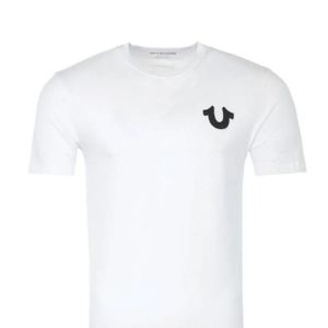 NWT True Religion V-Neck Horseshoe Logo T-Shirt XL